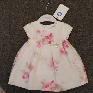 Flower print dress